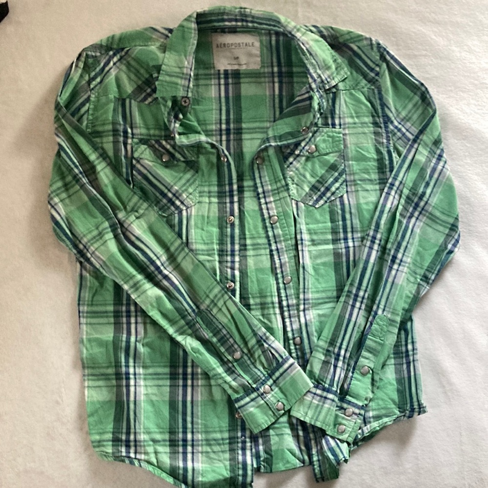 Blue/Green Flannel